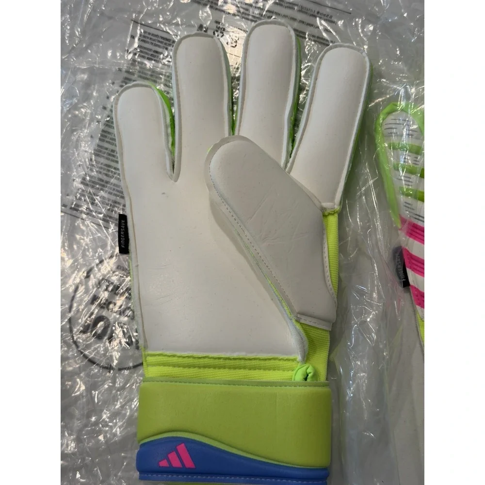 Adidas Predator Match Fingersave Goalkeeper Gloves Soccer Size 10 JH3803 NEW